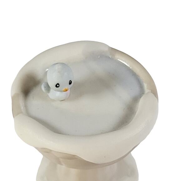 Precious Moments Sugar Town Bird Bath Figurine Enesco 150223 1995 - Picture 5 of 16